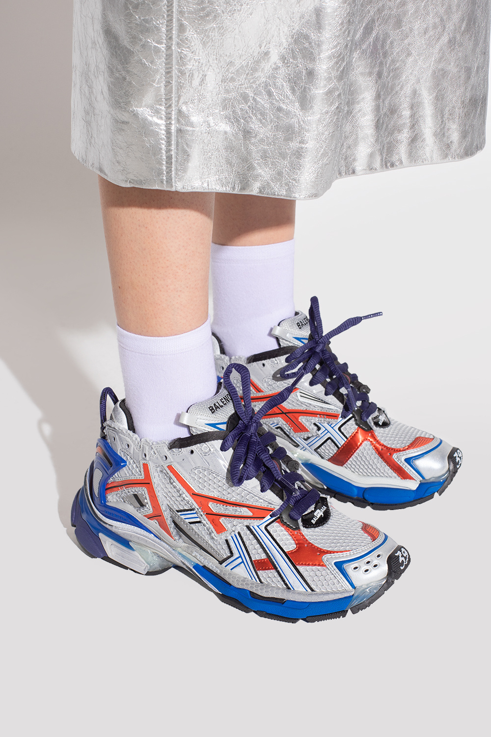 Multicolour Runner sneakers Balenciaga SchaferandweinerShops Bermuda platform sneakers Blue